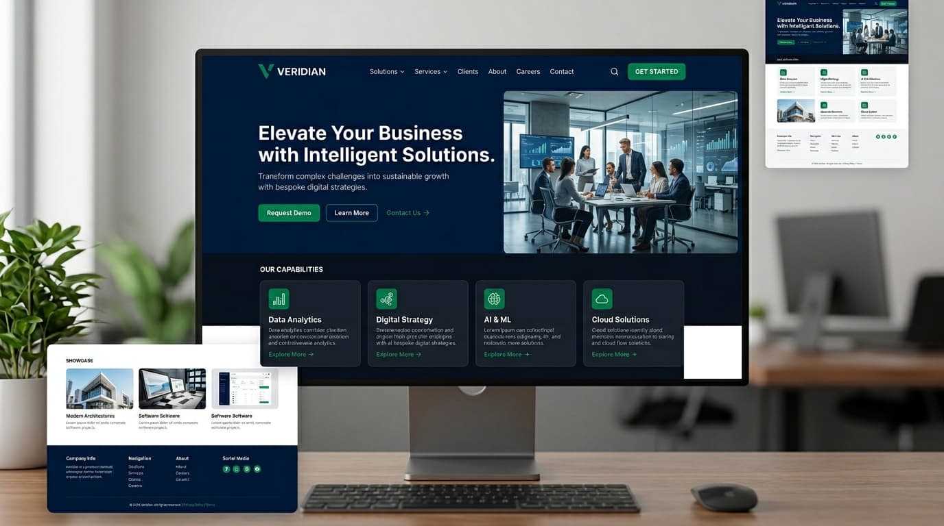 Polished finished UI design